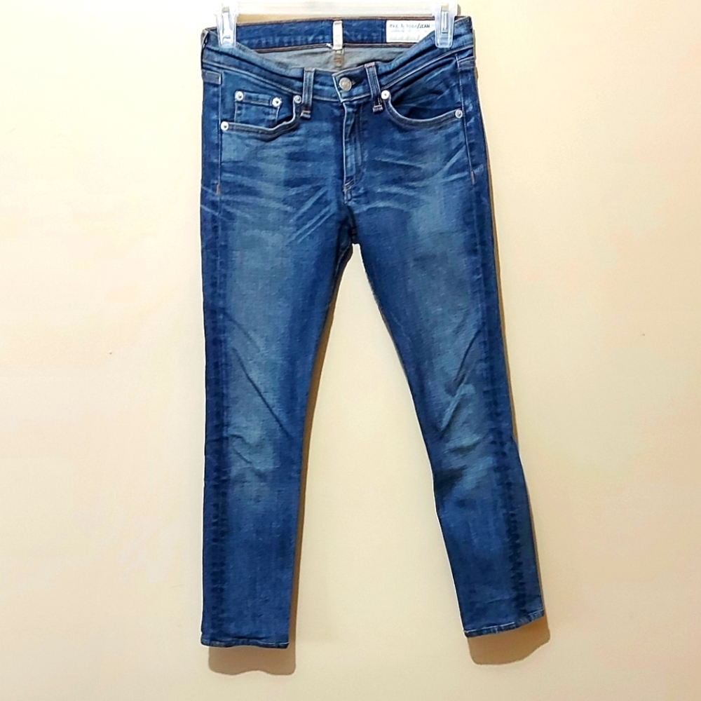 Rag And Bone Cropped Skinny Jeans